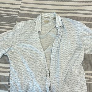 Culturata Men's Button Up Shirt - 17.5 size